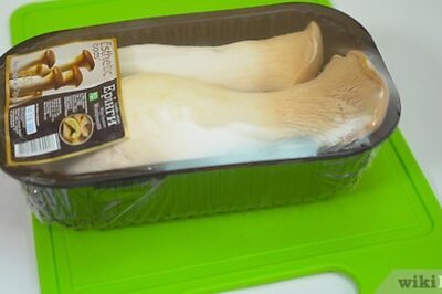 How to Cut King Oyster Mushrooms