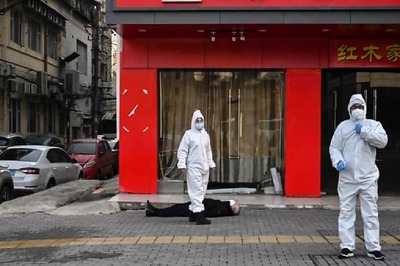 Lifeless Body of Man Lying on Empty Wuhan Street Witness to Chilling Reality of Coronavirus Outbreak