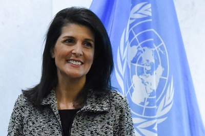 Nikki Haley US Envoy to UN  Warns Allies: Back us or We'll Take Names