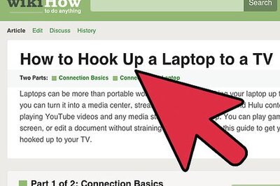 How to Watch a DVD on TV With a Laptop (Windows)