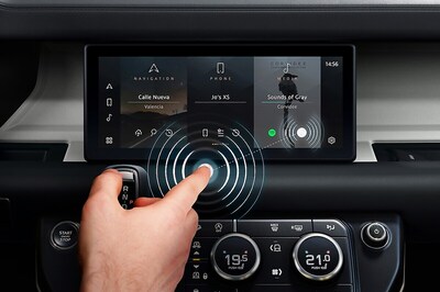 JLR and Cambridge University Develop Contactless Touchscreen System With Intuitive Technology For Cars