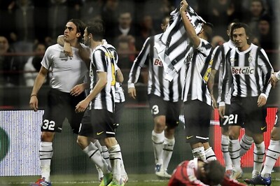 Late Matri goal earns Juventus draw at Milan