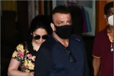 Sanjay Dutt Urges Paparazzi to Wear Mask Amid Covid-19 Spread as He Jets Off to Dubai