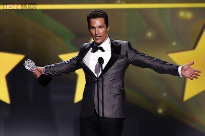 Matthew McConaughey sees career reinvention as natural transition