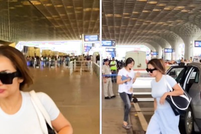 Malaika Arora Sports Uber-Chic Look As She Makes Her Way To Airport