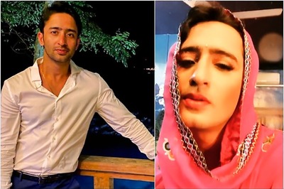 Shaheer Sheikh Dresses up as Woman in His Latest Social Media Post, Watch Boomerang Video
