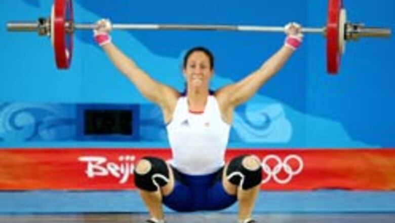 Women weightlifters raise bar in beauty stakes