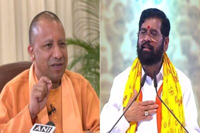 'Adityanath Revived Pride of Our Faith': Maharashtra CM Shinde Hails UP Counterpart During Courtesy Visit in Ayodhya