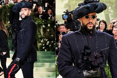 Bad Bunny’s Matador-Inspired Met Gala 2024 Look Is A Hit; See Pics