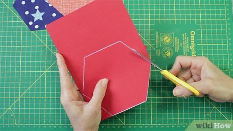 How to Cut Hexagon Quilt Pieces