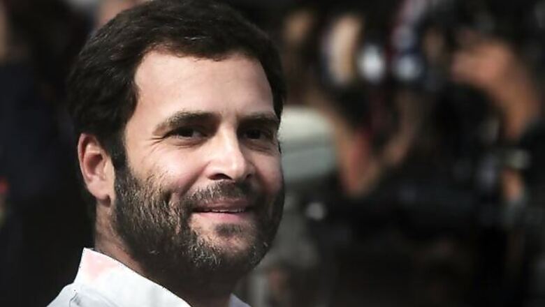 LS polls: Rahul Gandhi conducts election roadshow in Gwalior city