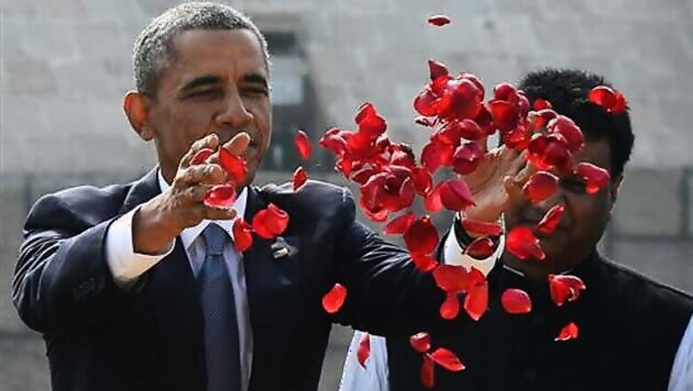 Obama pays tributes to Mahatma, calls him rare gift to world