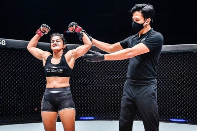 Ritu Phogat Wins Third Straight MMA title at ONE Championship Inside the Matrix Event