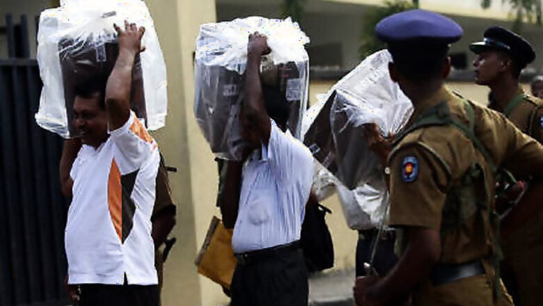 Sri Lanka ruling alliance leads in polls