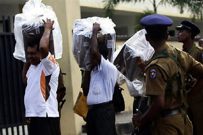 Sri Lanka ruling alliance leads in polls