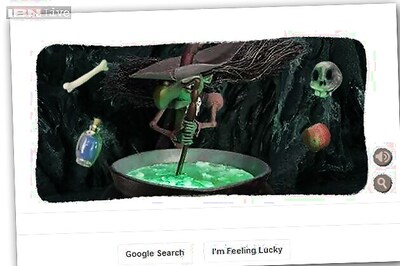 Halloween Witch gets you playing with an interactive Google doodle