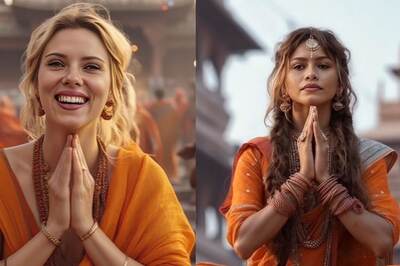 Scarlett Johansson To Zendaya: AI Reimagines Hollywood Actresses On Spiritual Journey In India