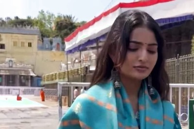 After Tantra's Success, Actress Ananya Nagalla Performs Pilgrimage To Tirupati Temple