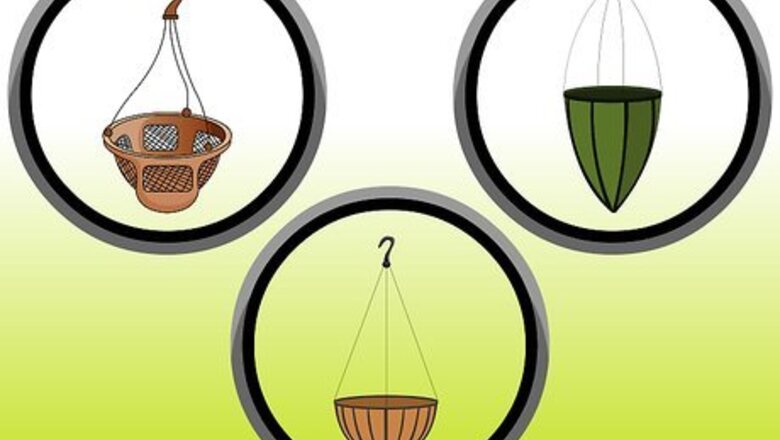 How to Prepare a Hanging Basket