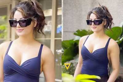 Sexy! Urvashi Rautela Flaunts Her Cleavage In Black Top With Plunging Neckline; Video Goes Viral