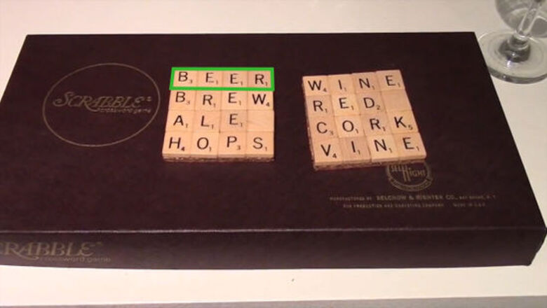 How to Make Scrabble Tile Coasters