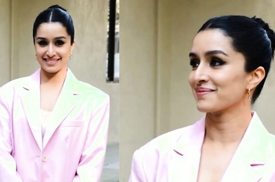 Let Shraddha Kapoor Teach You How To Ace White Bodycon Dress With Pink Blazer And Shoes