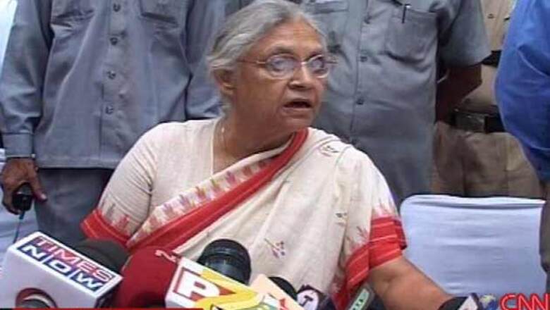 End panic for women: Sheila to Delhi Police