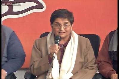 Kiran Bedi travels on Delhi Metro to reach out to people