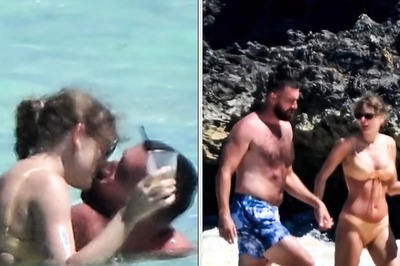 Taylor Swift And Travis Kelce Seal Bahamas Vacation With A Kiss