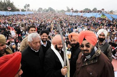 Captain Holds Ground in Patiala