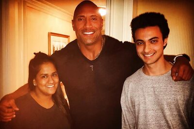 Arpita Khan Meets Dwayne Johnson, Thanks Priyanka Chopra for It