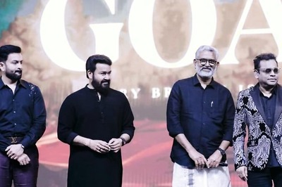 Mohanlal, Prithviraj Sukumaran Mark Their Presence Magnanimous Music Launch of The Goat Life with A.R Rahman, PHOTOS