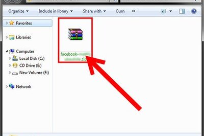 How to Use the Facebook Archived Folder Files