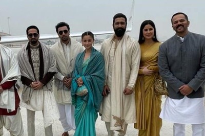 Alia Bhatt, Ranbir Kapoor, Katrina Kaif, Vicky Get Grand Welcome in Ayodhya; Video Goes Viral