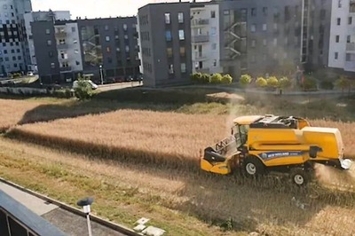 Polish Farmer Cultivates Land Surrounded By Buildings, Refuses Offers From Builders
