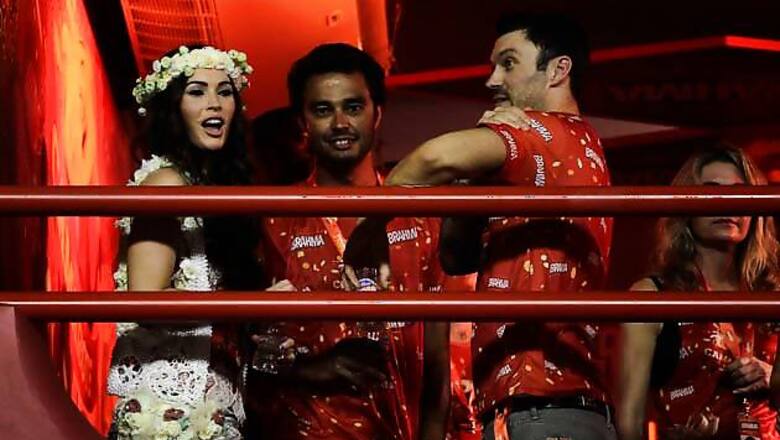 Snapshot: Actress Megan Fox at the Brazil Carnival