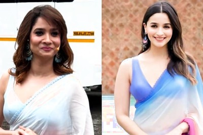 Ankita Lokhande Wears Alia Bhatt's Cassaata Saree From RRKPK, Reacts As Paps Point It Out | Watch