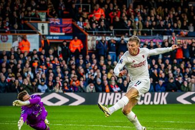 Manchester United's Rasmus Hojlund Makes Premier League History With Brace Against Luton Town