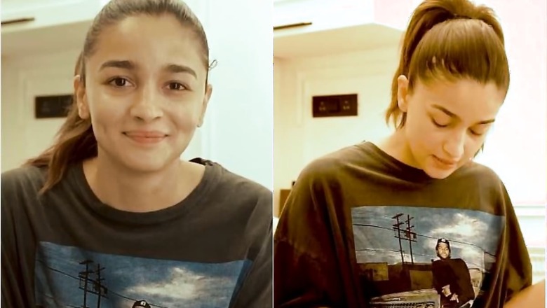Alia Bhatt Gives a Glimpse of Her Skincare Routine on Instagram; Video to Be Out on YouTube Soon