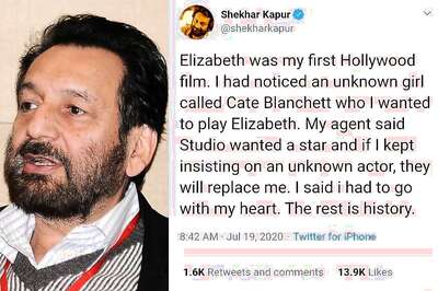 Studio Wanted A Star As Elizabeth, Not 'Unknown Girl' Cate Blanchett: Shekhar Kapur