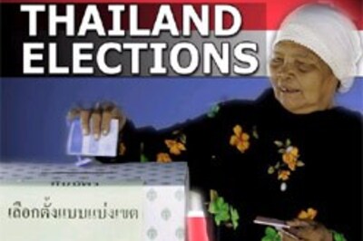 Thai election reruns end with attacks