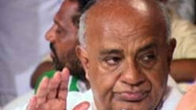 My son will take care of K'taka: Gowda