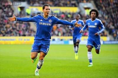 Eden Hazard, Fernando Torres put Chelsea on top of Premier League