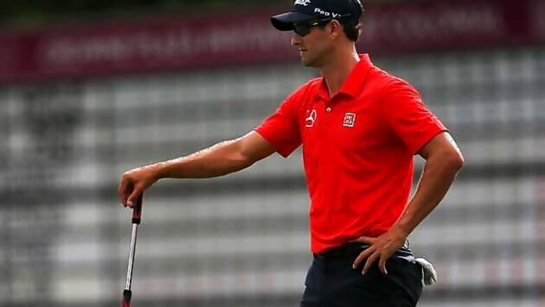 Golf: Adam Scott six shots behind surprise leader at Colonial