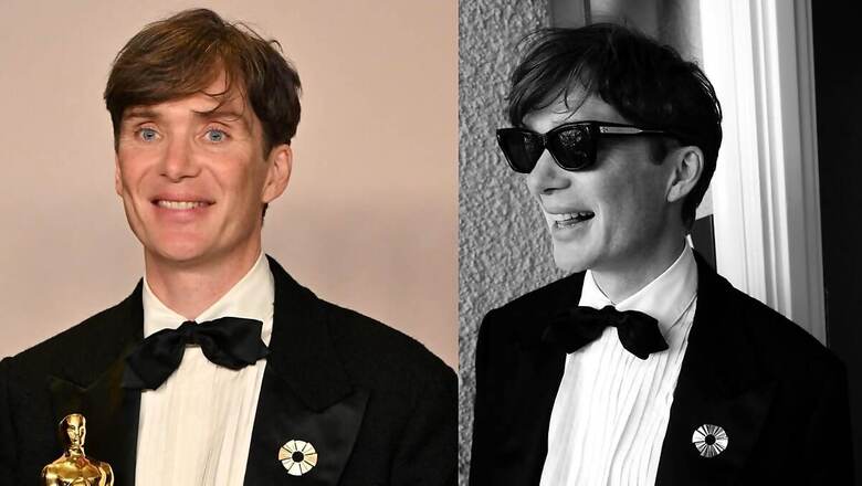 Oscars 2024: Cillian Murphy Looks Dapper In Custom Versace Tux, Wears Special Oppenheimer Inspired Brooch