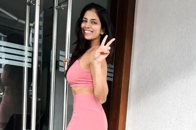 Malavika Mohanan's Hot Pink Gym Avatar Is Athleisure Done Right