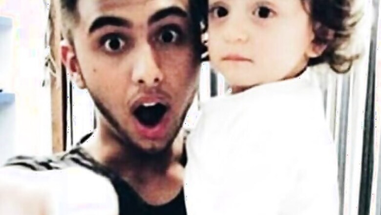 Photo of the day: Shah Rukh Khan's son Abram looks adorable as he poses with elder brother Aryan's friend