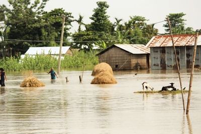 Assam Flood Woes Worsen as Toll Nears 90; Rains Kill 5 in UP & U'khand, 4.4L Affected in Bihar