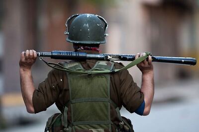 Curfew Remains In Force In Parts Of Kashmir