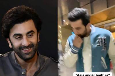 Ranbir Kapoor Teases Paps as They Chase Him To His Car, Tells Them ‘Aaja Baith Ja’; Watch